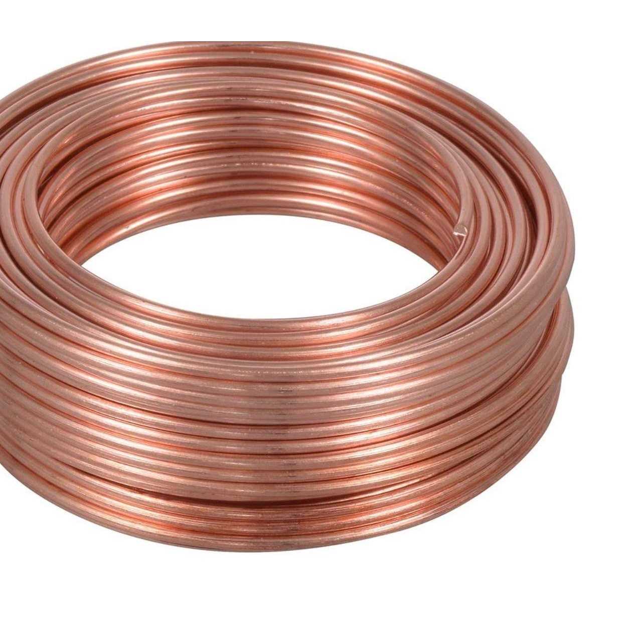 Copper wire USA ga Solid Bare Copper Round Wire 50 ft. Coil 99.9% Pure