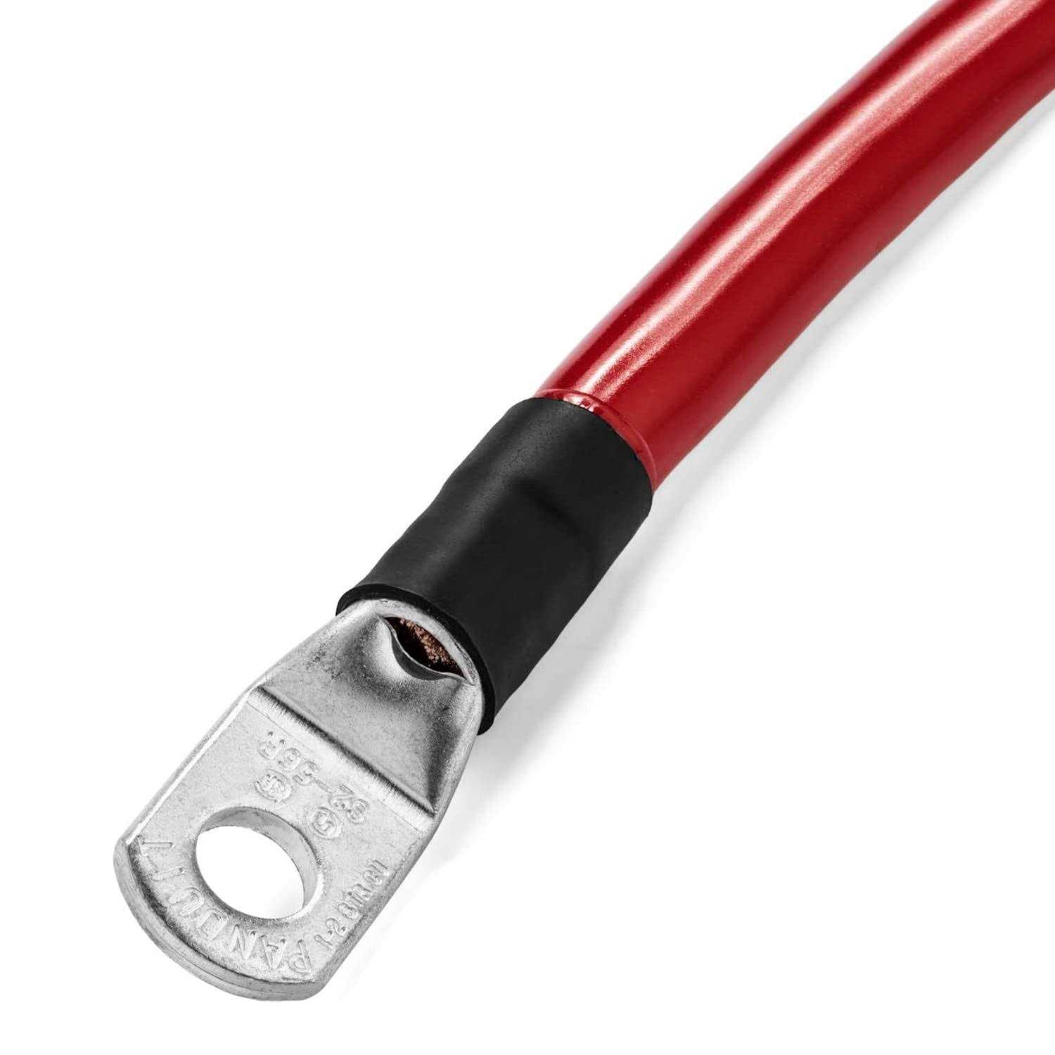 Spartan Power Red AWG Battery Cable