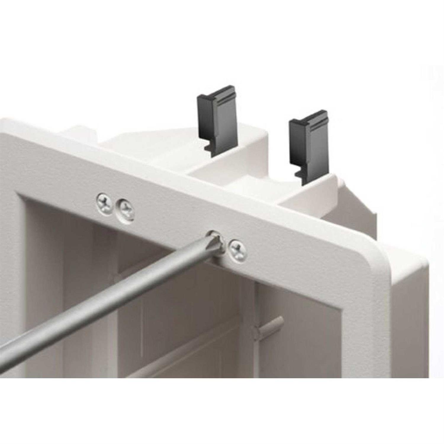 Arlington TVBU505 2-Gang Recessed TV Box for Power and Low Voltage - Image 3