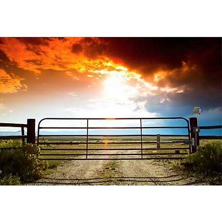 Mighty Mule Single Swing Heavy-Duty Rancher Solar Panel Gate Opener Kit for Gates up to 18 ft. L or 850 lb - Image 2