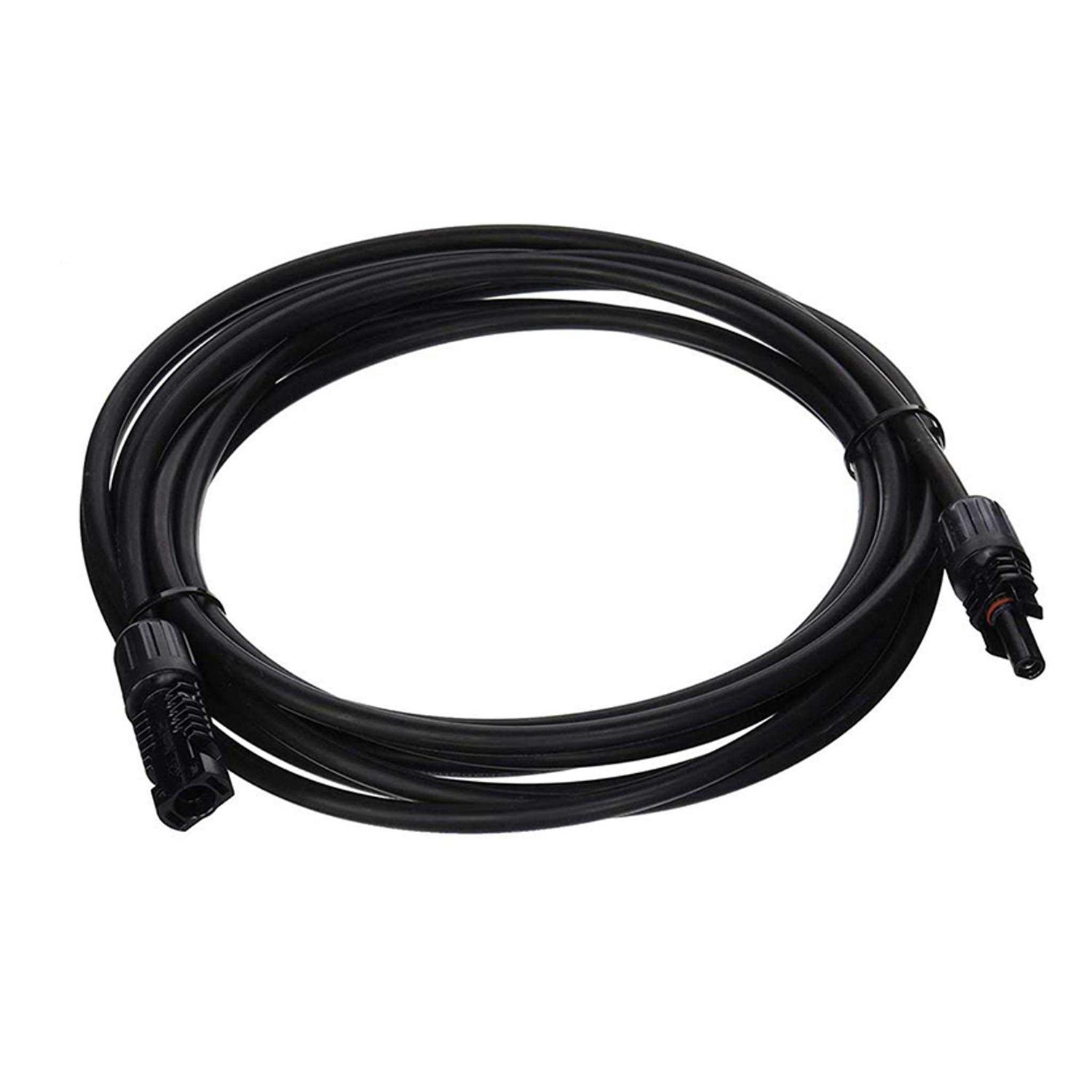 Renogy 5ft 10AWG Solar Extension Cable with Male and Female Connectors