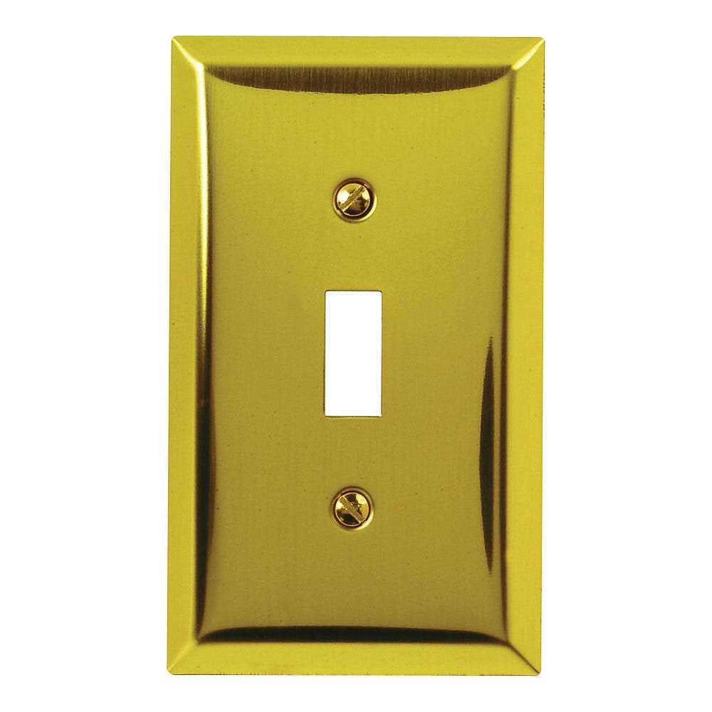Amerelle Century Wall Plate Polished Brass - Image 3