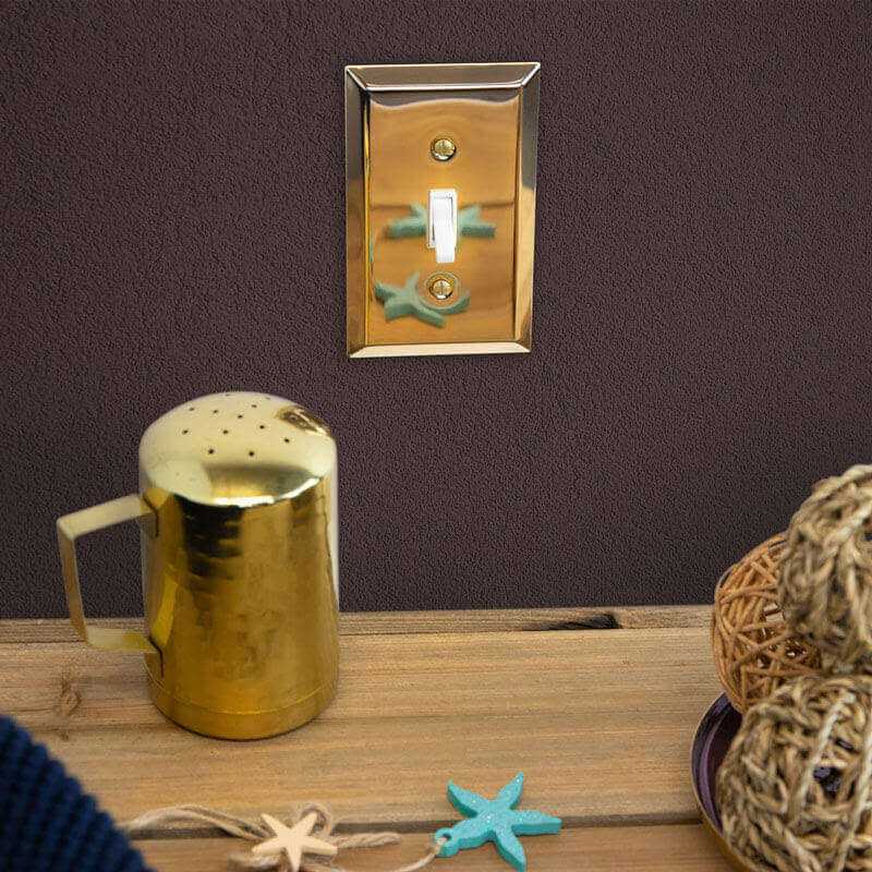 Amerelle Century Wall Plate Polished Brass - Image 4