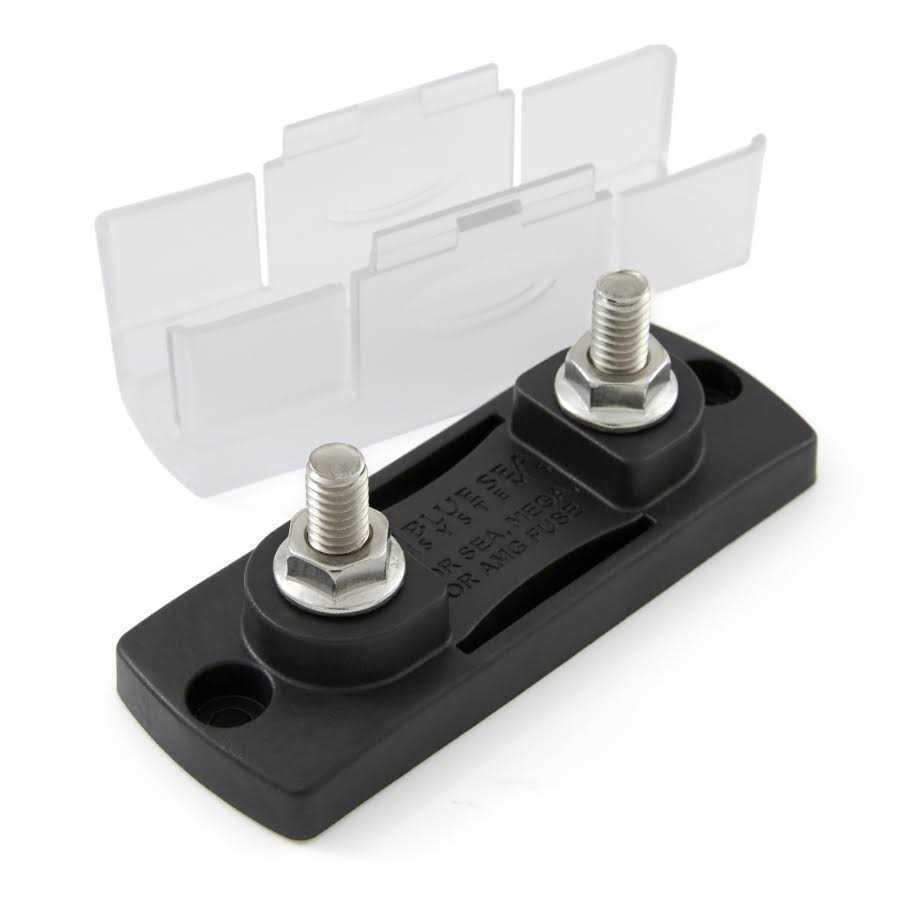 Blue Sea 5001 Fuse Block MEGA 100-300A w/Cover - Image 4