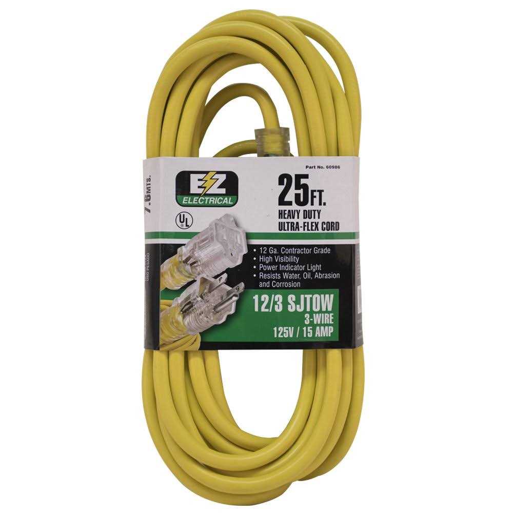 Ez-flo 60986 Extension Cord with Indicator Light