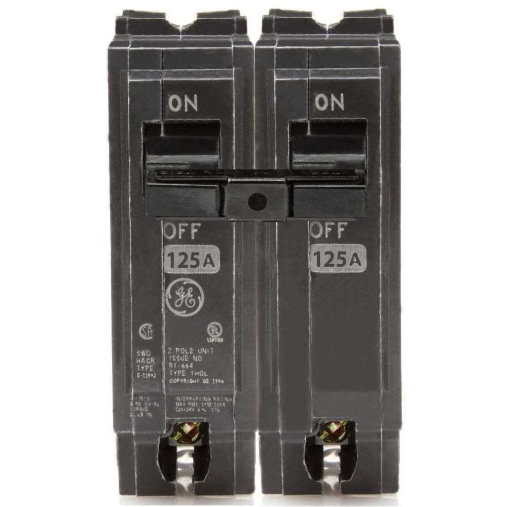 GE THQL21125 Double Pole Circuit Breaker - Image 5