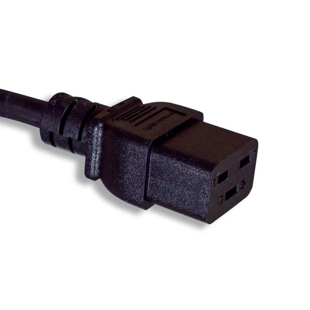 Cablelera North American Power Cord Extension Nema 5-15p to C19 - Image 2