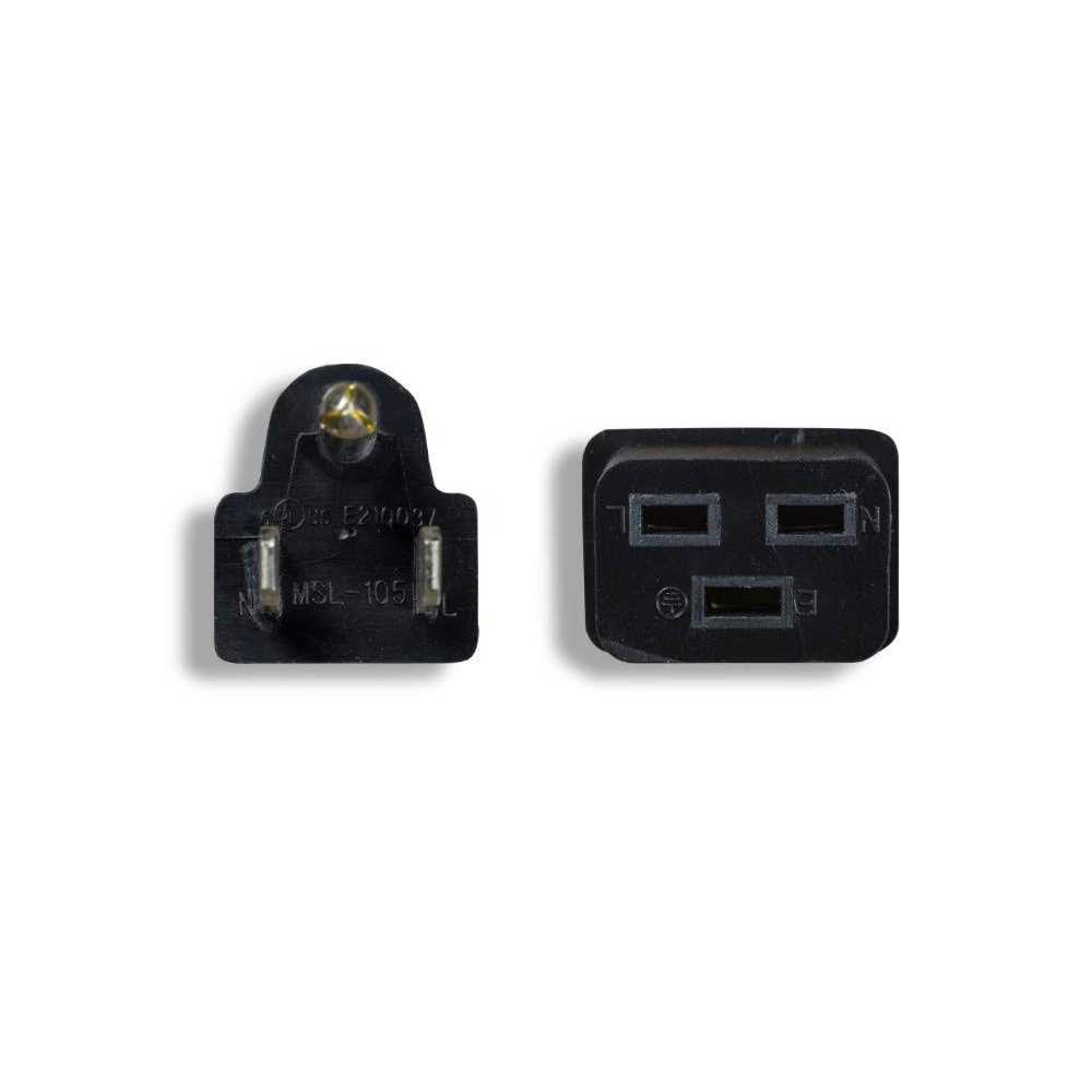 Cablelera North American Power Cord Extension Nema 5-15p to C19 - Image 5