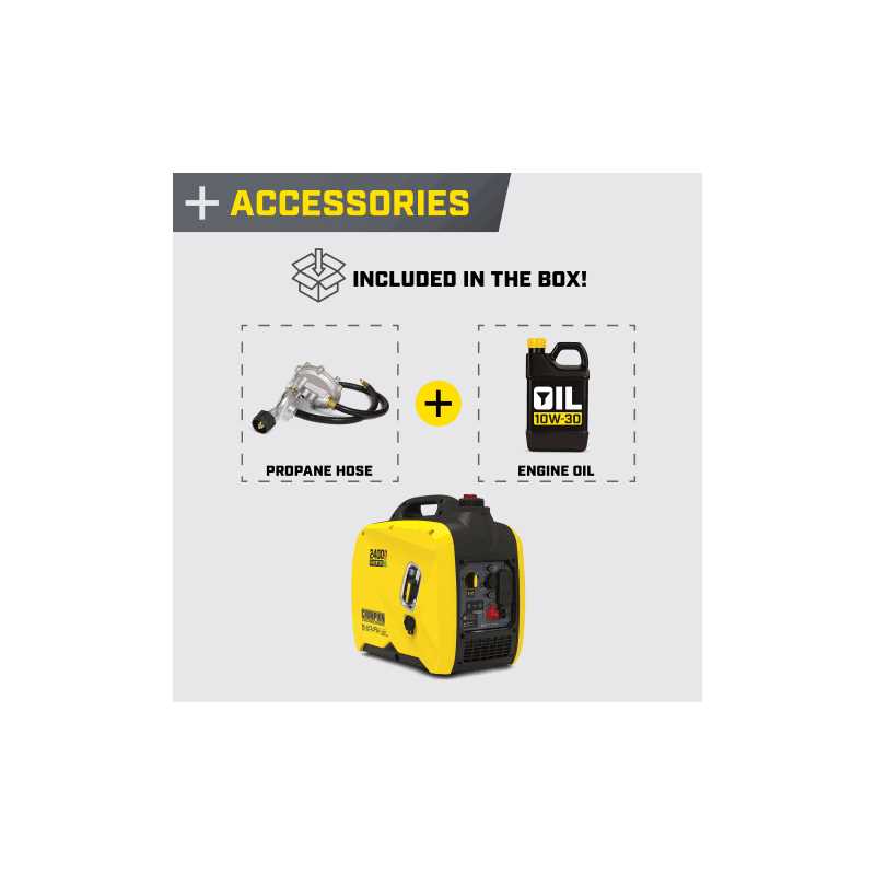 Champion Power Equipment 2400W Portable Dual-Fuel Inverter Generator with CO Shield - Image 2