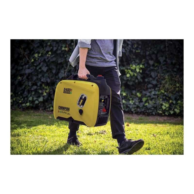 Champion Power Equipment 2400W Portable Dual-Fuel Inverter Generator with CO Shield - Image 4