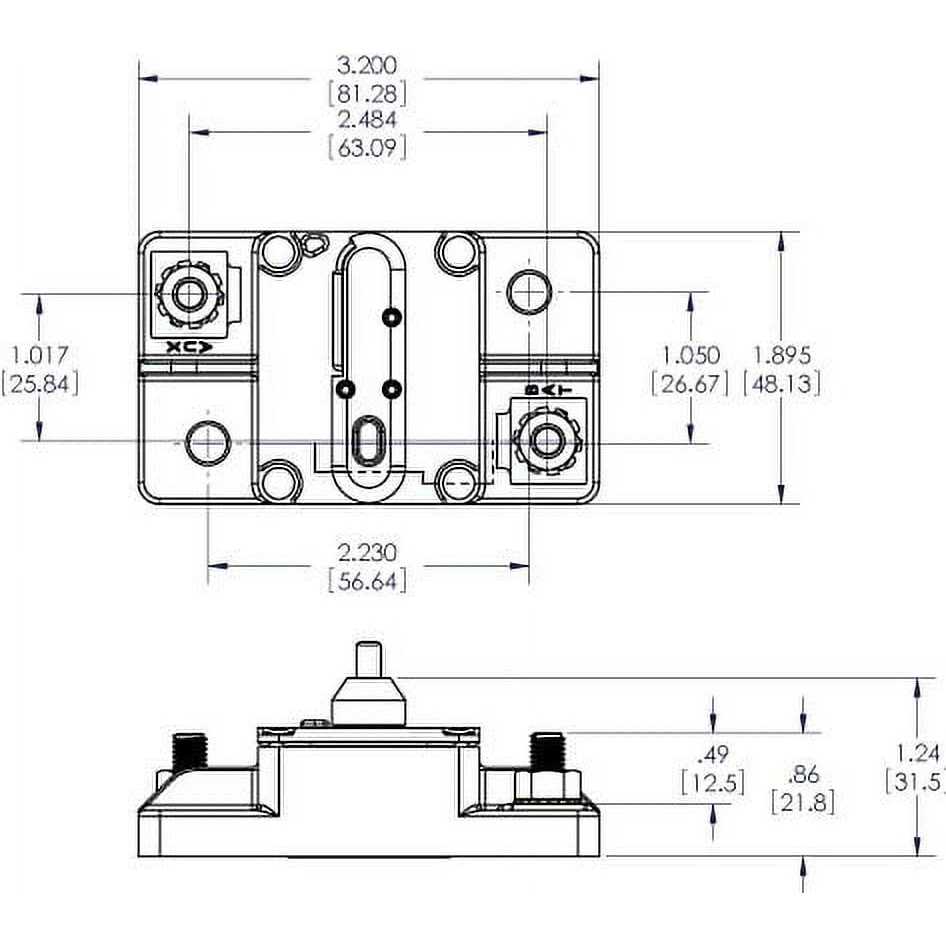 Blue Sea 285-Series Circuit Breaker - Image 3