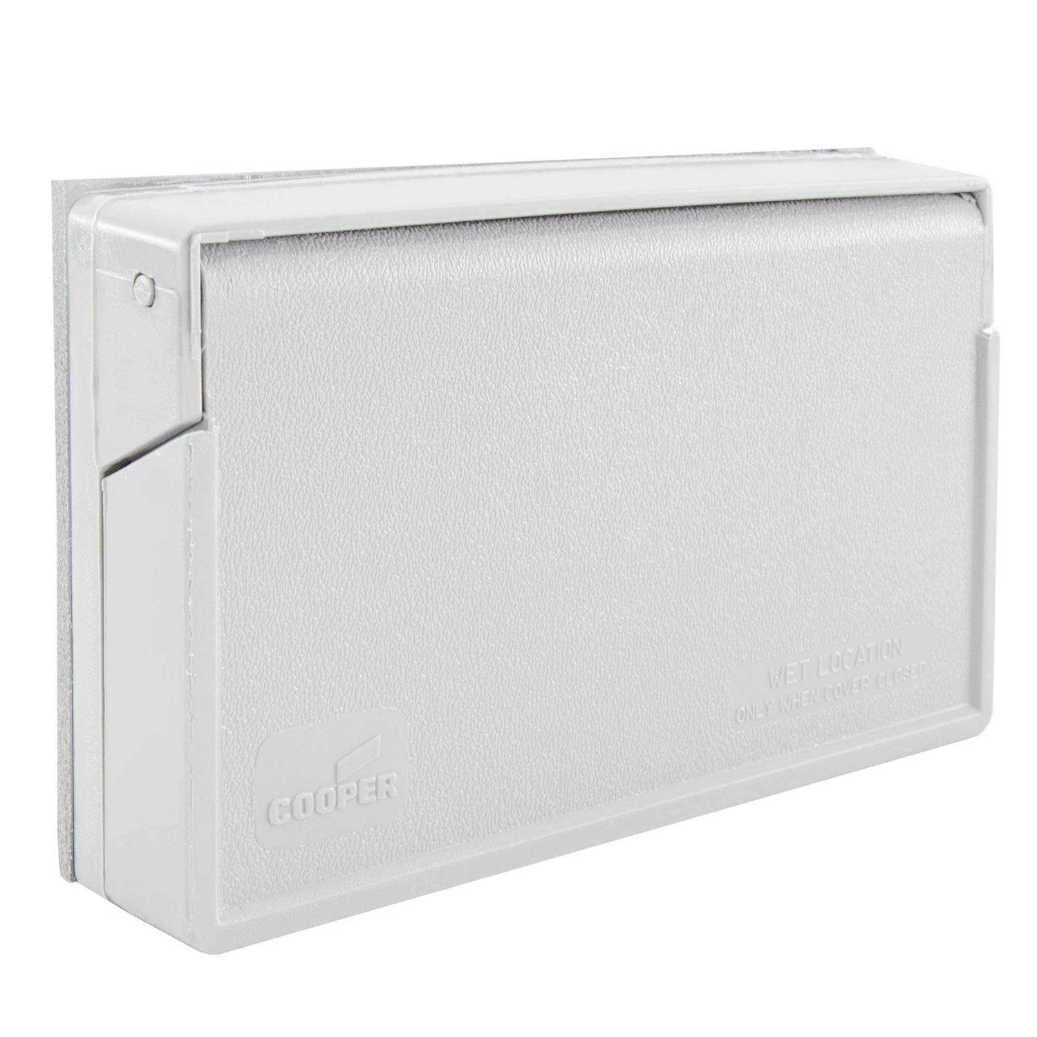 RV Exterior Power Outlet Cover Plate