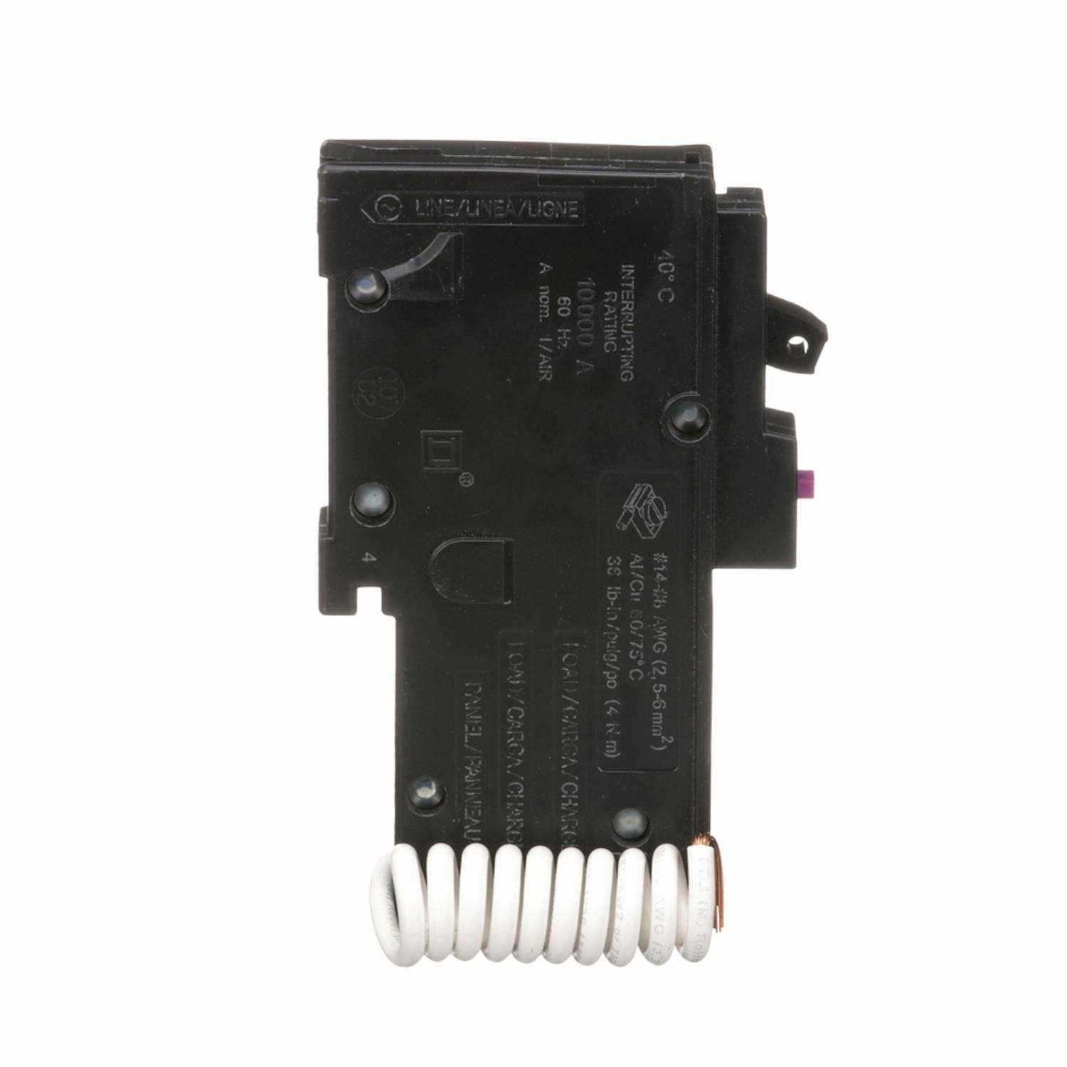 Square D HOM115DFC Homeline Single Pole Dual Function Circuit Breaker - Image 5