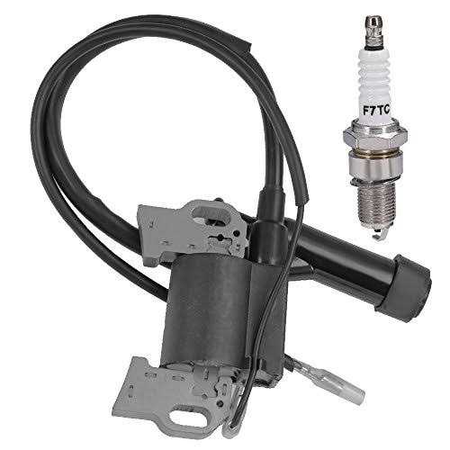 Vkinman Ignition Coil + Spark Plug Replacement for Champion Power 196cc 65hp 3500 4000 Watt Gas Engine Generator - Image 2