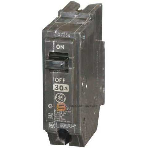 GE THQL1115 Single Pole Circuit Breaker