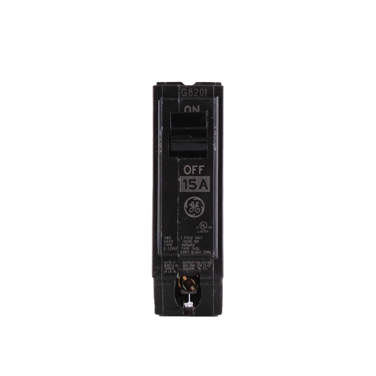 GE THQL1115 Single Pole Circuit Breaker - Image 2
