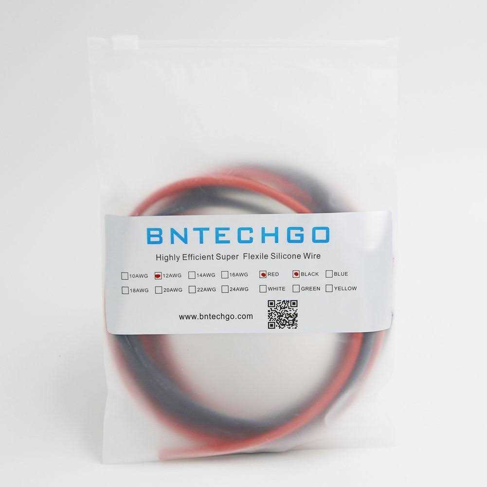 BNTECHGO 12 Gauge Silicone Wire red and Black Flexible 12 AWG Stranded Tinned Copper Wire - Image 2