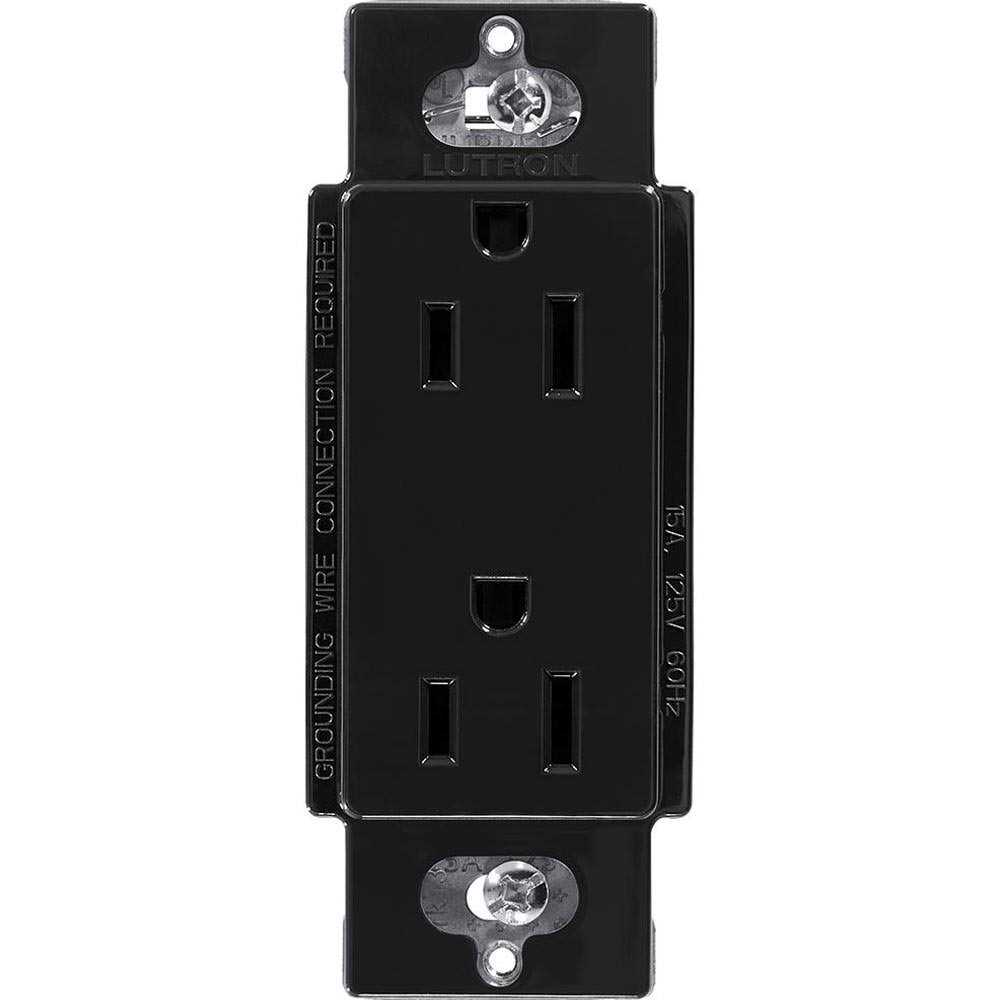 Lutron CAR-15-WH Claro Receptacle - Image 3
