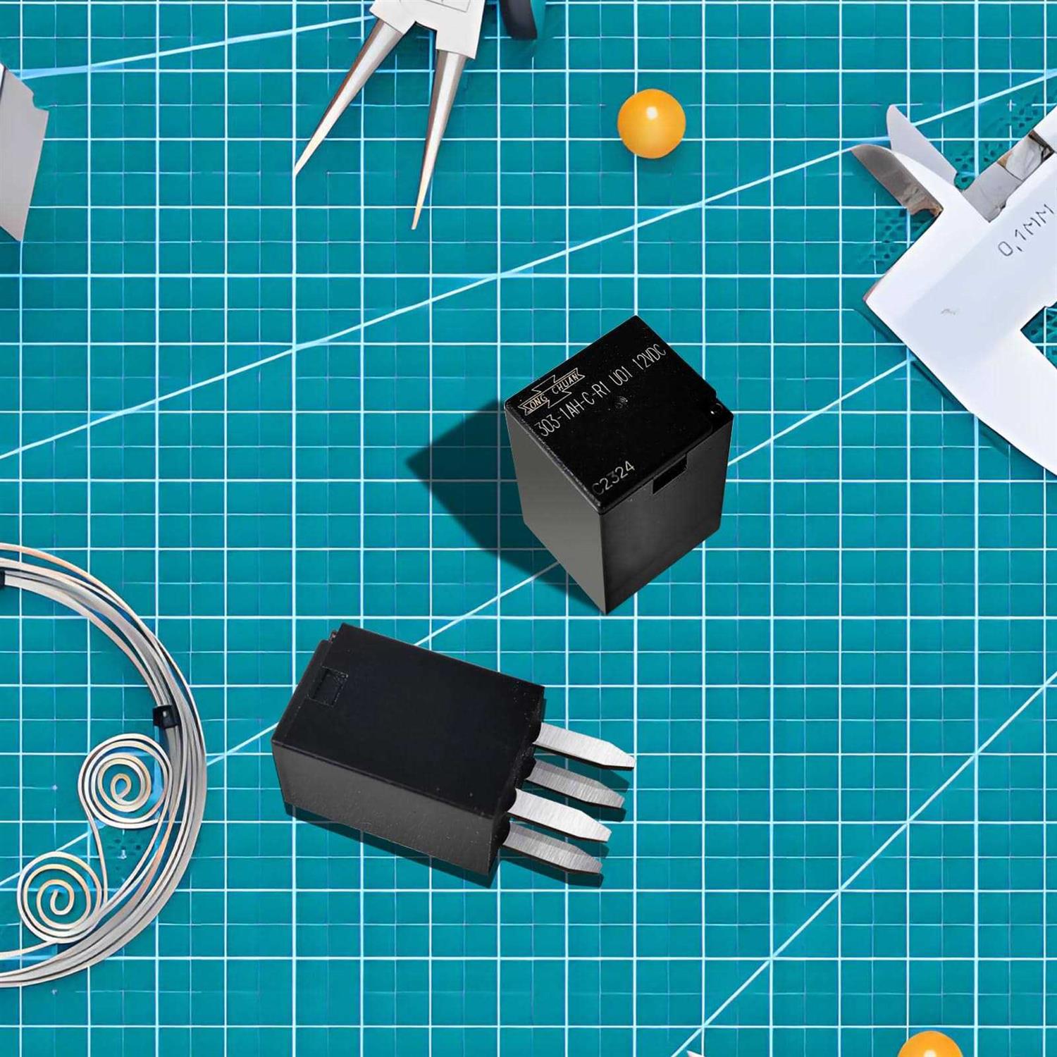 JOINAP Automotive Purpose Relays 303-1AH-C-R1-U01-12VDC SPNO 20A 12VDC for Polaris RZR Slingshot Ranger Sportsman Cooling Fan Relay - Image 4