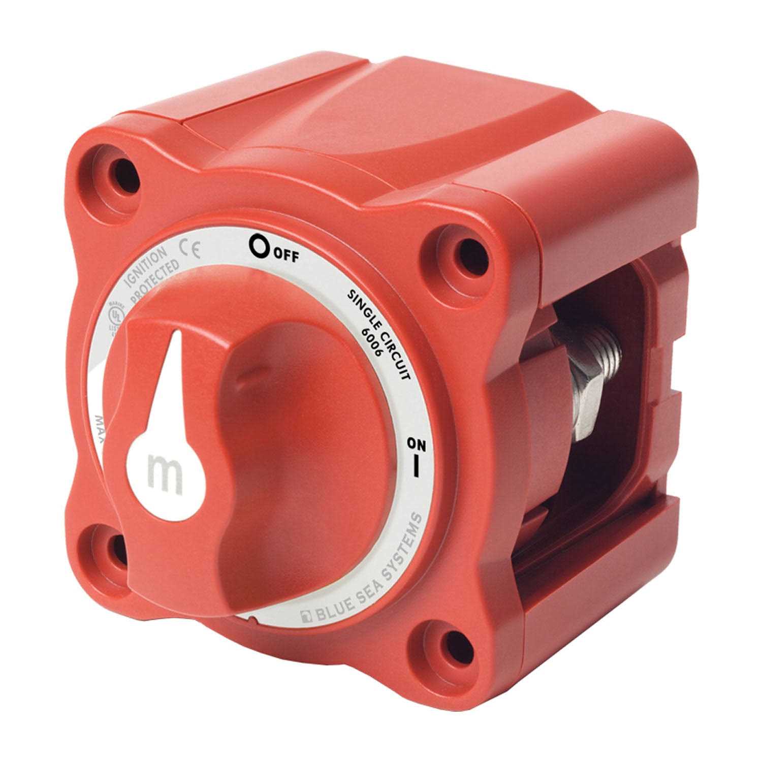 Blue Sea m-Series Mini Battery Switch On/Off 6006