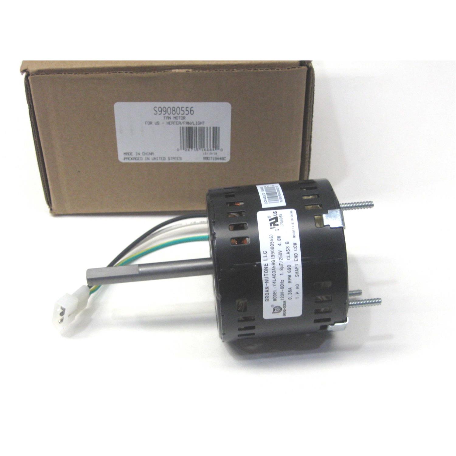 Broan S99080556 Fan Motor