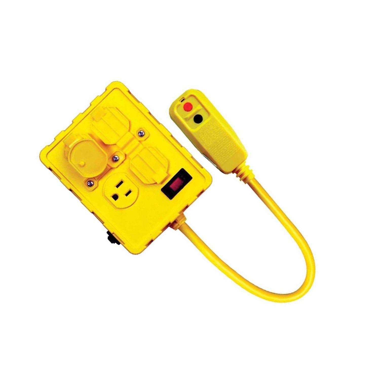 Tower Manufacturing 30434052 GFCI Quad Outlet Box