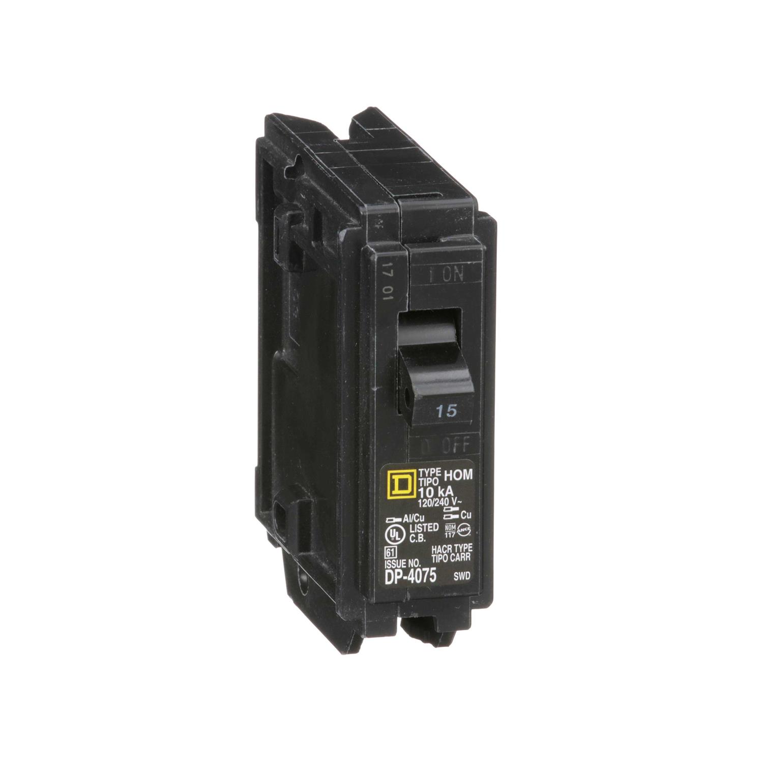 Square D HOM115 Circuit Breaker