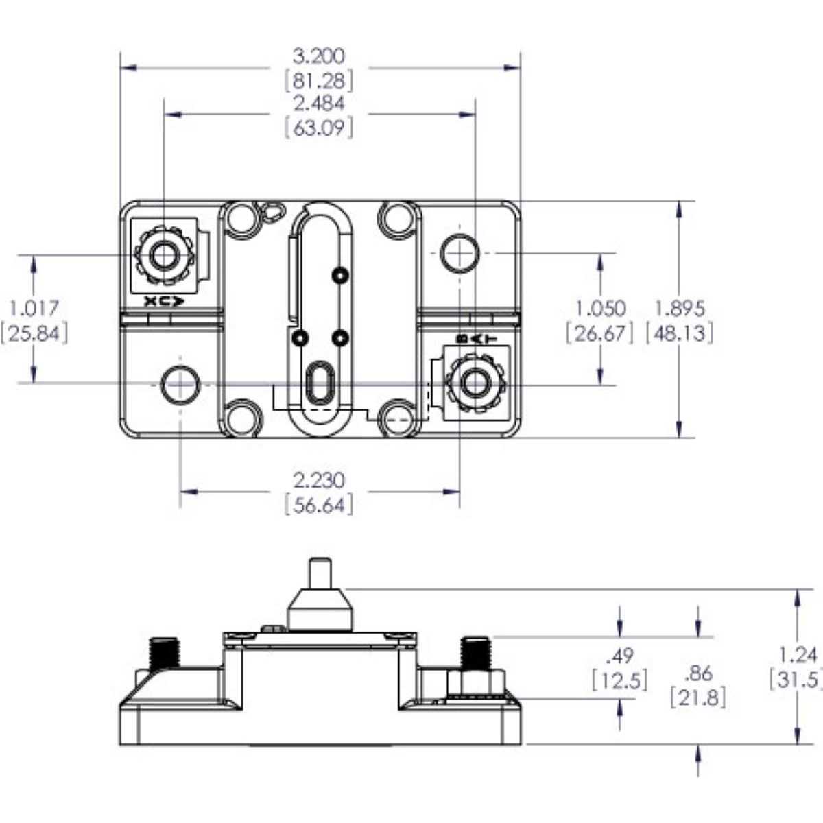 Blue Sea 285-Series Circuit Breaker - Image 5