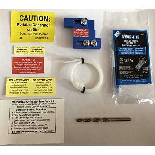 Gensafety Generator Breaker Panel Interlock Kit for Ge 100 Amp Panel - Image 4