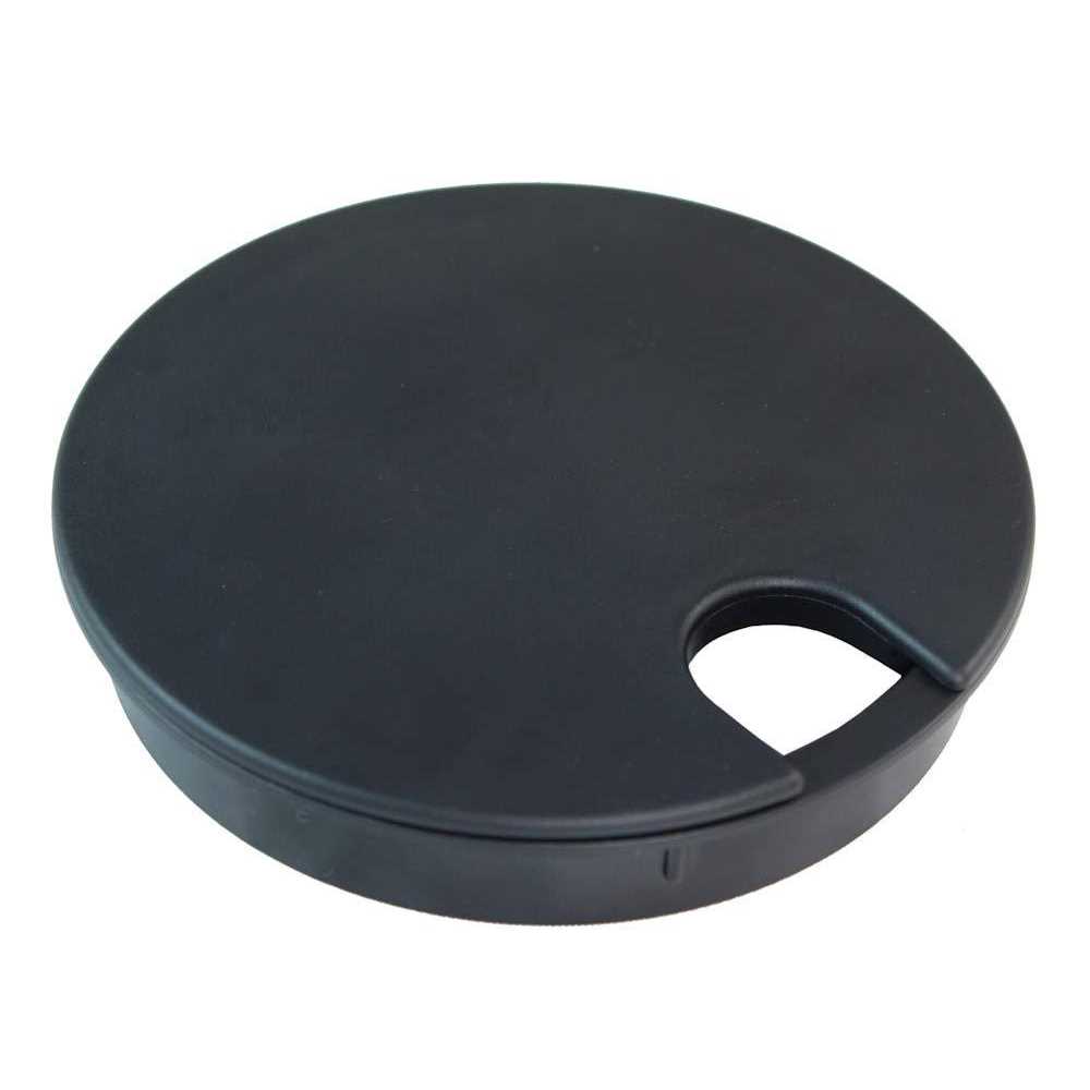 Cut-hole Size Round Wire Management Grommet with Removable Lid - Image 3