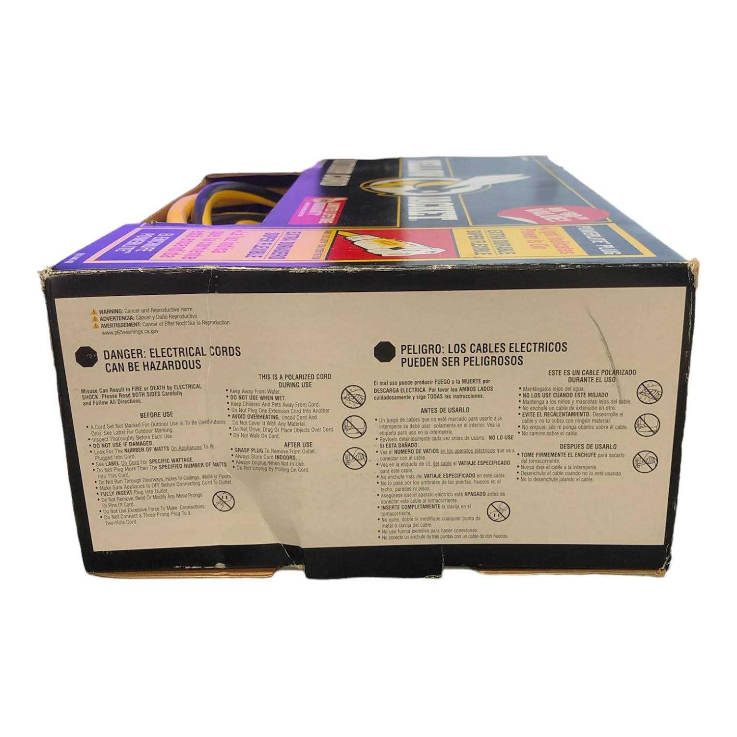 Yellow Jacket 100-ft. Outdoor Extension Cord w/ Lighted Ends - Image 3