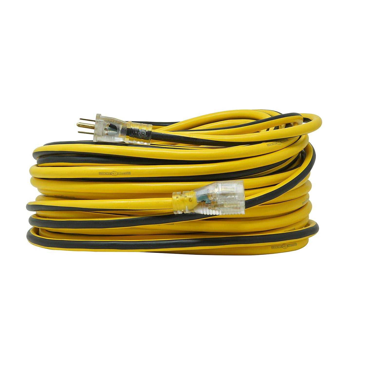 Yellow Jacket 100-ft. Outdoor Extension Cord w/ Lighted Ends - Image 4
