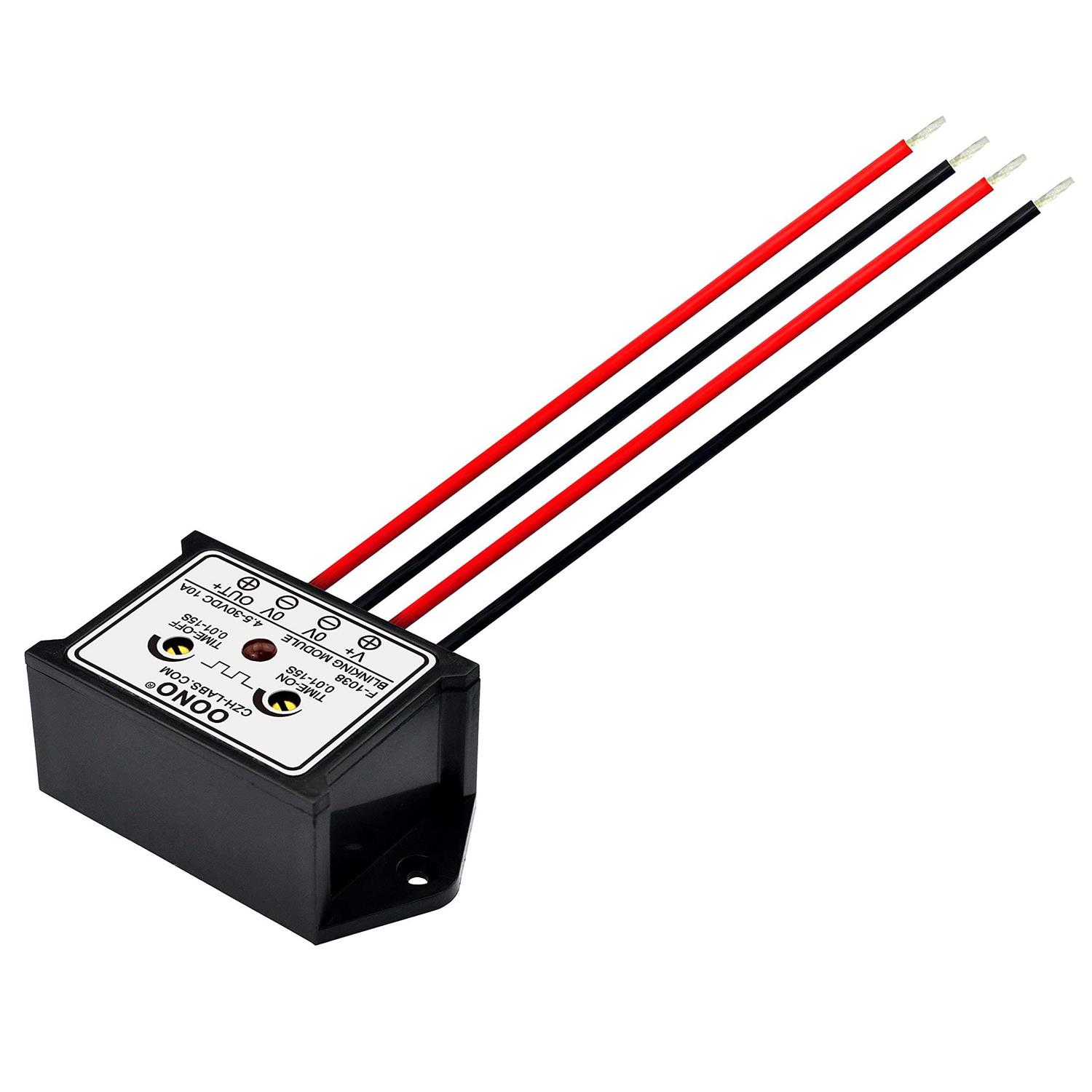 OONO DC 4.5-30V 10Amp Blinking Flasher Module - Image 2