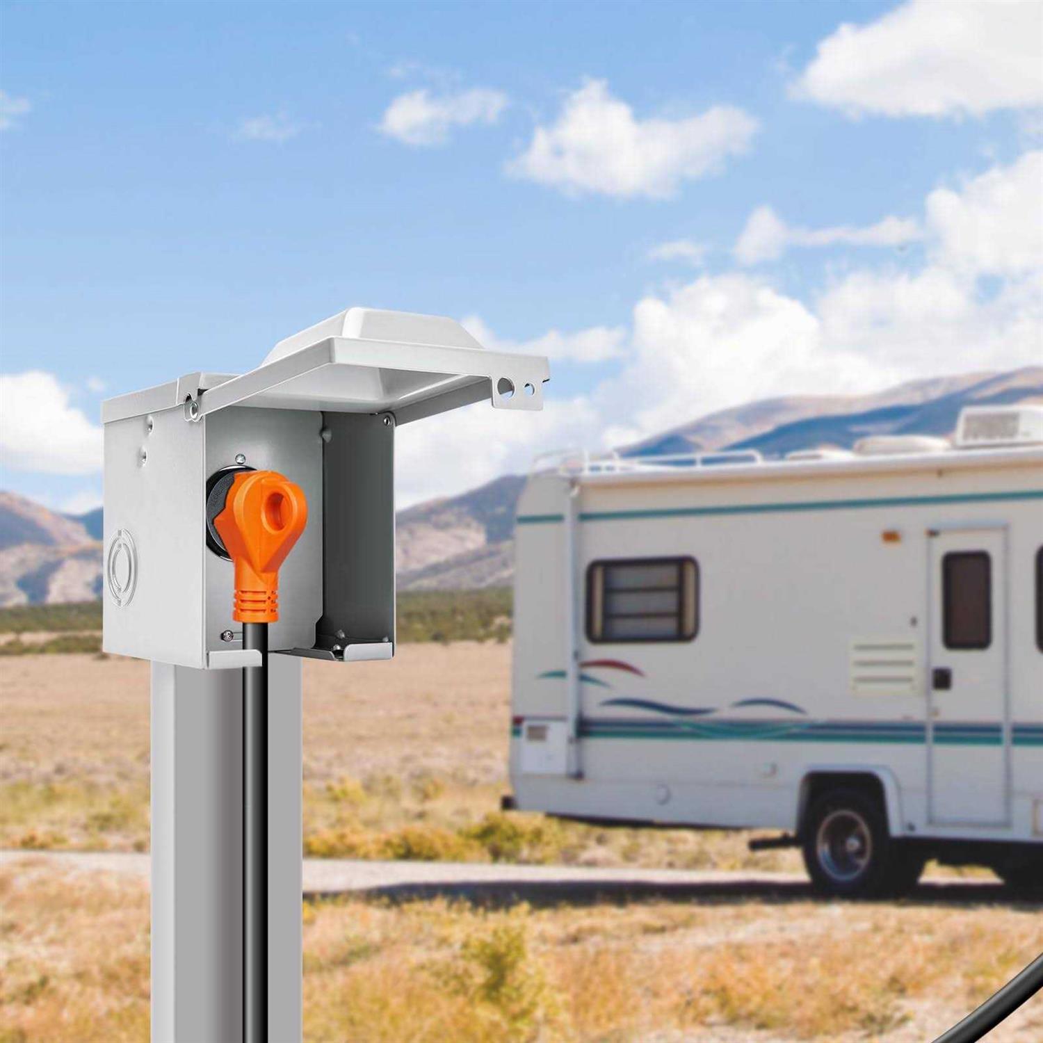 VEVOR RV Power Cord 50 Amp Heavy Duty STW 6/3 + 8/1 Generator Cord - Image 5