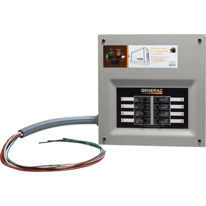 Generac 6852 Upgradable Manual Transfer Switch