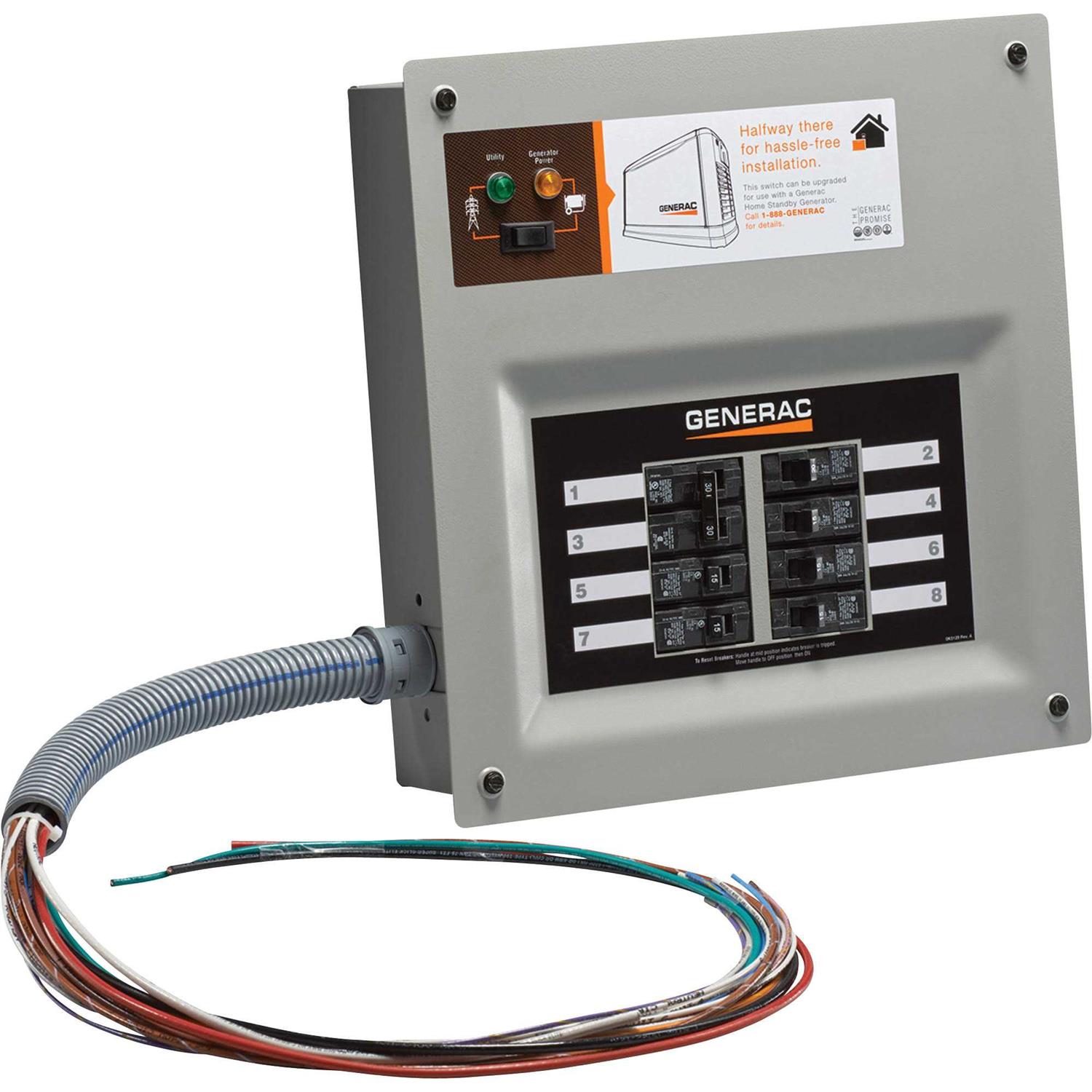 Generac 6852 Upgradable Manual Transfer Switch - Image 2