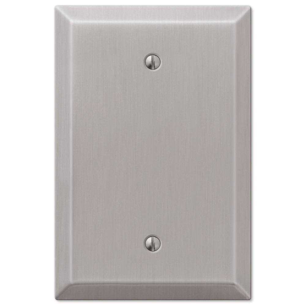 Amerelle Oversized Brushed Nickel Steel Rocker Wallplate 463R - Image 3
