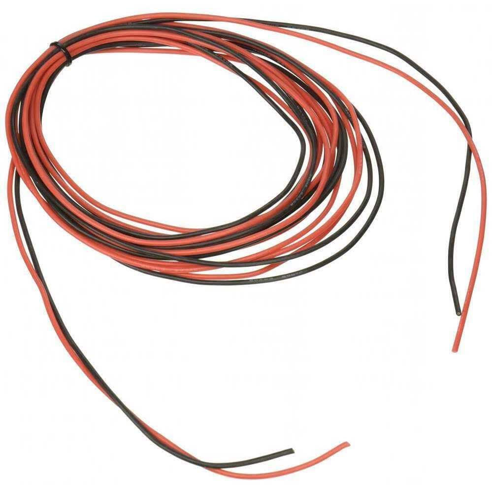 BNTECHGO Gauge Silicone Wire 10 ft red and 10 ft Black Flexible AWG Stranded Copper Wire - Image 2