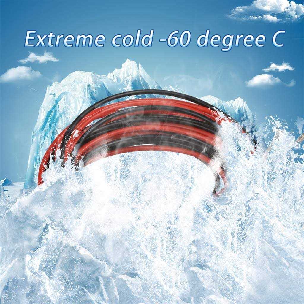 BNTECHGO Gauge Silicone Wire 10 ft red and 10 ft Black Flexible AWG Stranded Copper Wire - Image 4