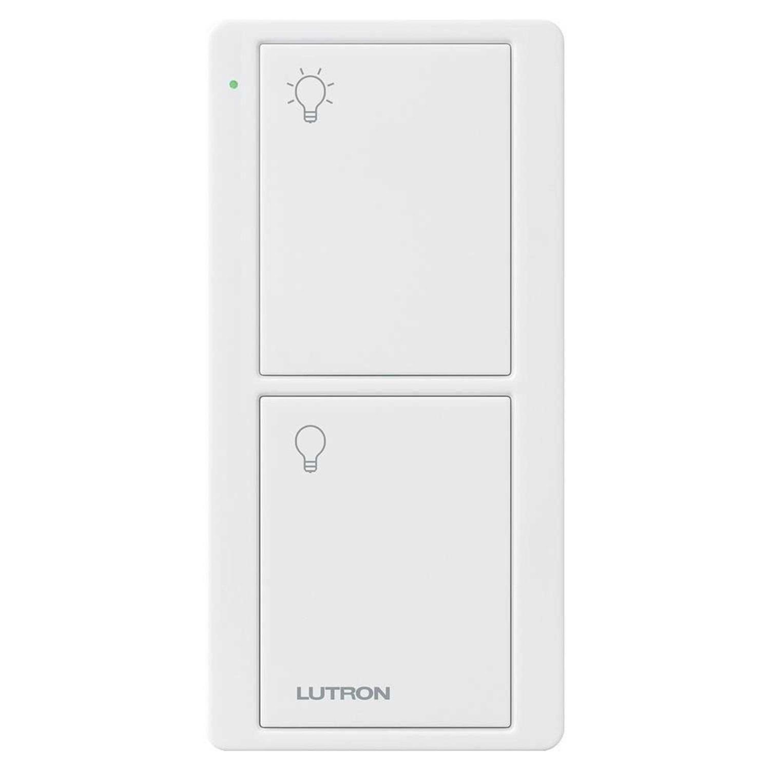 Lutron PJ2-2B-GWH-L01 Pico 2 Button Wireless Remote Control - Image 4
