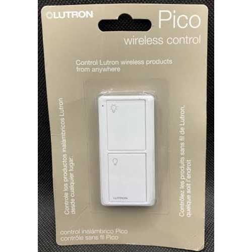 Lutron PJ2-2B-GWH-L01 Pico 2 Button Wireless Remote Control - Image 3