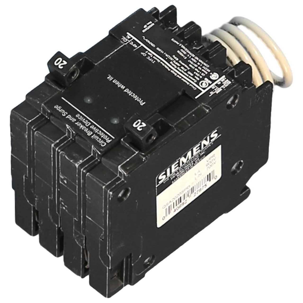 Siemens QSA2020SPD Circuit Surge Breaker - Image 3