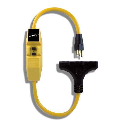 Trc 26020008-6 12/3 Gauge Shockshield Gfci Protected In-line Tri-Cord Set with 3-Outlets - Image 3