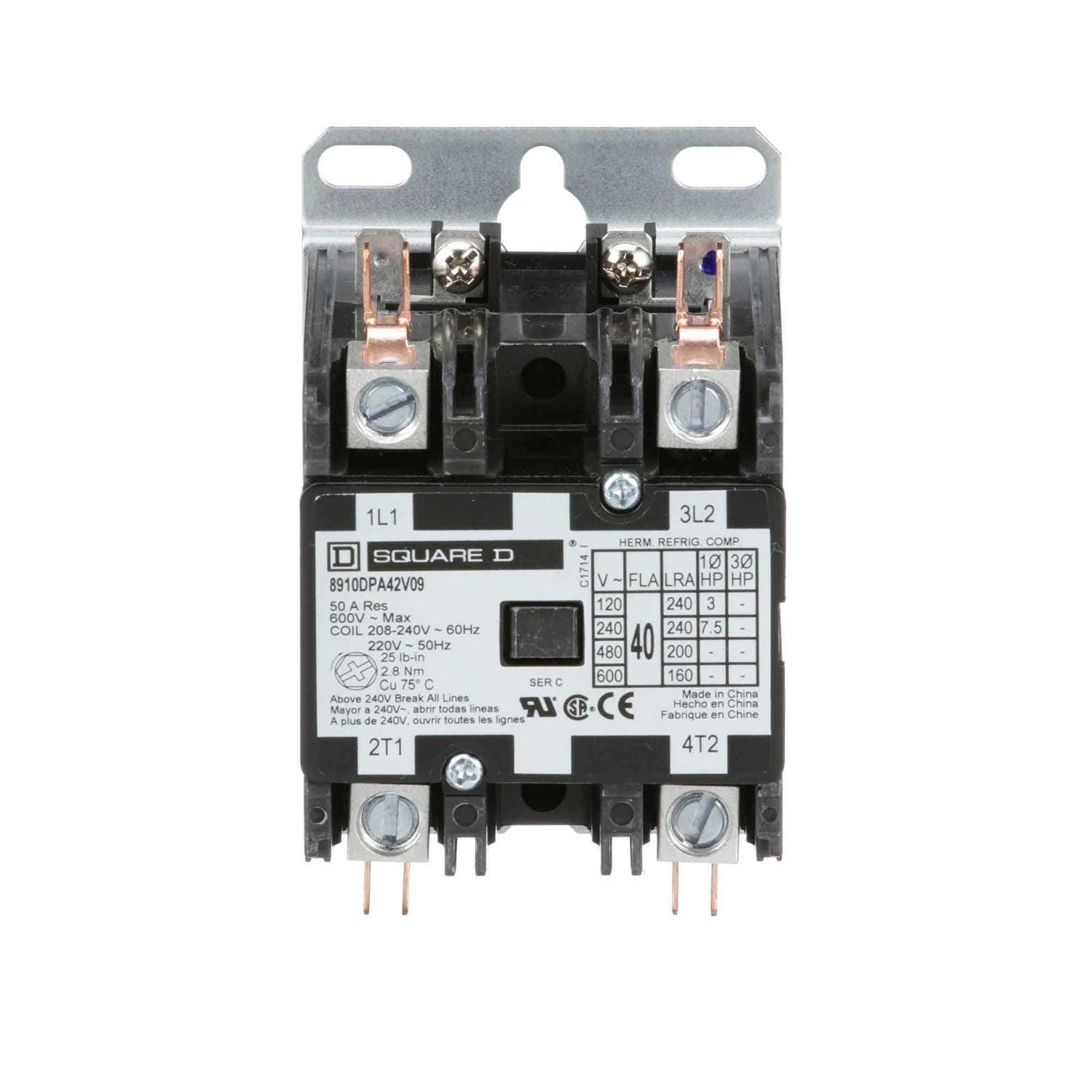 Square D 8910DPA42V09 Contactor - Image 2