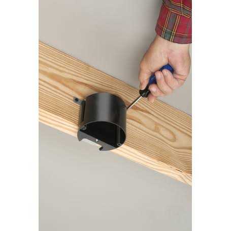 Arlington FA426 Adjustable Non-Metallic Ceiling Fixture Box 4 Inch x 3.52 Inch 20.5 Cubic-Inch In/Out Box - Image 5