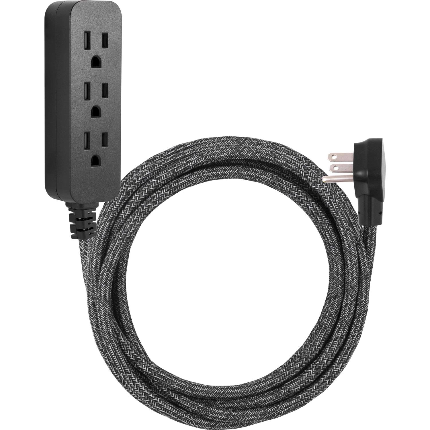 Cordinate 3 Outlet 15ft Extension Cord