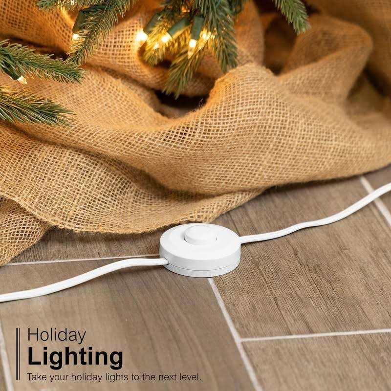 GE 3-Outlet 9 ft. Lamp Extension Cord with On/Off Switch - Image 3