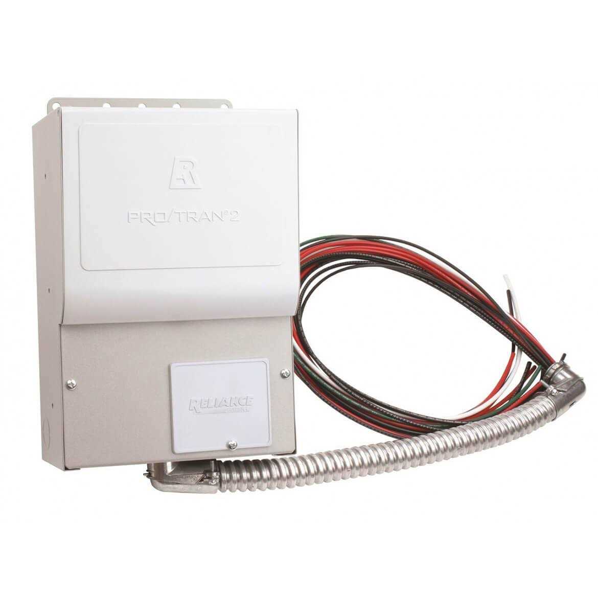 Reliance 506C 120/240-Volt 50-Amp 6-Circuit Pro/Tran Indoor Transfer Switch - Image 3