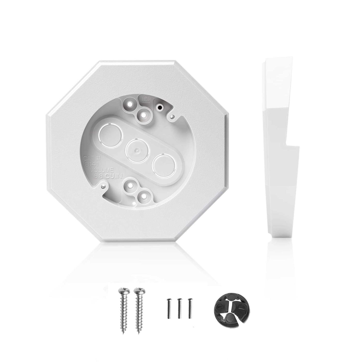 Jowizgo Light Mounting Block Siding Mount Squar with Built-in Box