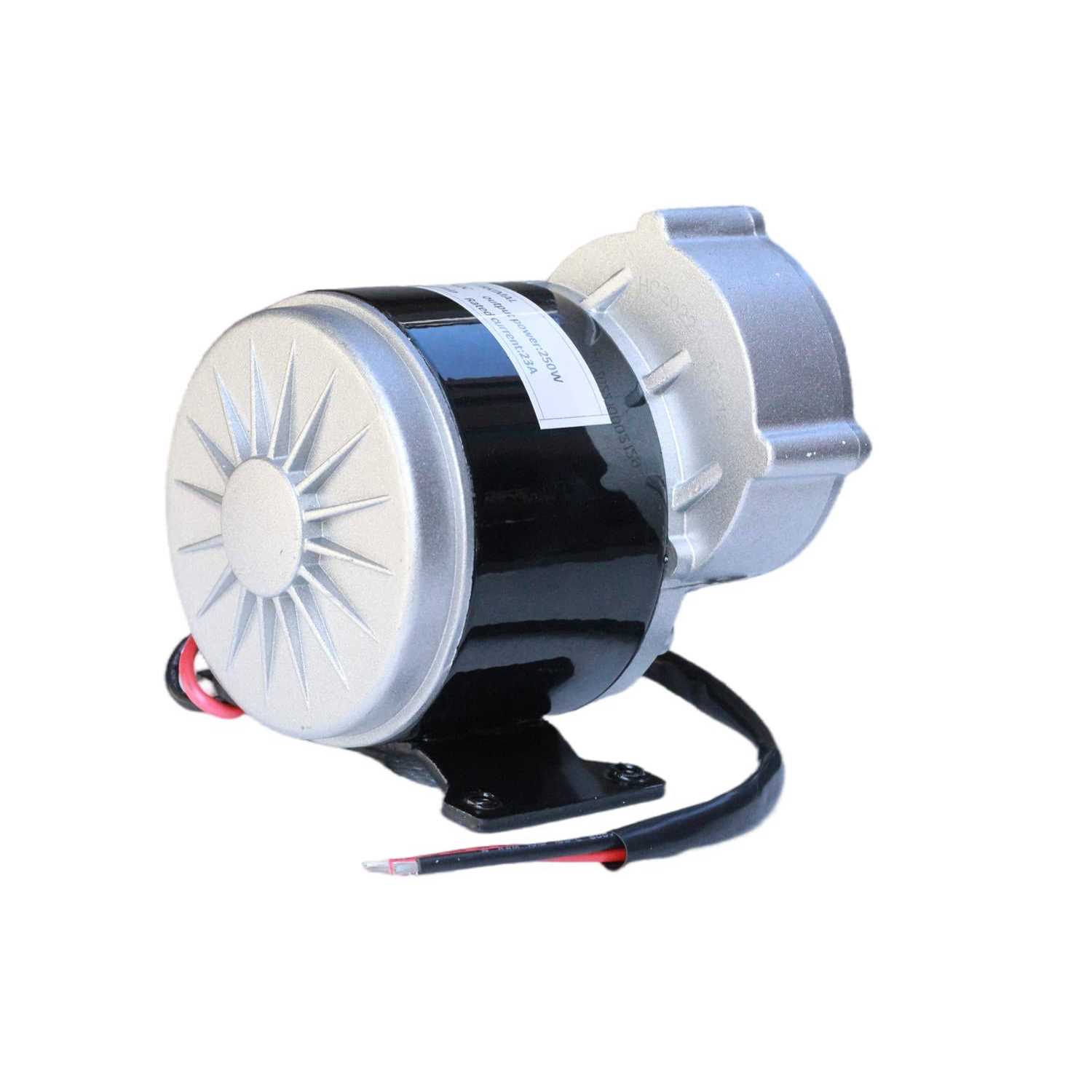 TRKIMAL 12/24 Volt DC 250W/350 Watt Gear Reduction Brushed Electric Motor with 9 Tooth Sprocket for E-Bike Mini Bikes Scooter - Image 4
